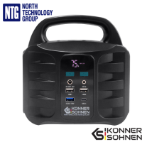 Könner & Söhnen KS 100PS Li-ion 155Wh 100W USB PD, QC 3.0 Portable power station, made in Germany