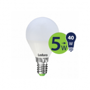 Leduro LED G45 bulb 5W 400lm 360° E14 2700K, 1 pc.