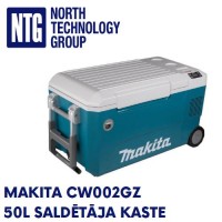 Makita CW002GZ 50L XGT Cooler Warmer Box DC 12V 18V 24V 40V Li-Ion 220V AC LCD USB Out -18C +60C car refrigerator freezer box cooler heater for storing food and drinks for transportation