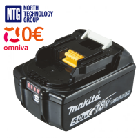 Makita BL1850B 197280-8 5.0Ah 5Ah 18V Li-ion Rechargeable Battery for LXT Power Tools, akumulators baterija instrumentiem