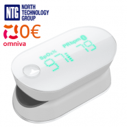 Smart Wireless Pulse Oximeter iHealth Air Bluetooth 4.0 BLE pirksta pulsa oksimetrs, PO3M, balts
