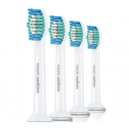 4x Original Philips Sonicare Replacement Toothbrush Brush Heads rezerves suku galvas saderīgas ar Sonicare elektriskajām zobu birstēm, 4gab, cena par 1gab (komplekta cena 19 EUR)