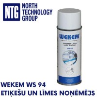 Wekem WS 94 label and glue remover, etiķešu un līmes noņēmējs, 400ml.