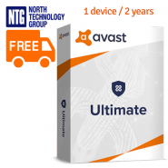 Avast Ultimate antivirus (Base) 1 Device / 2 Years (new license, not upgrade)