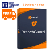 Avast BreachGuard (Base) 3 Devices / 1 Year (new license, not upgrade)