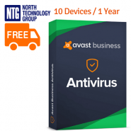 Avast Business Unmanaged antivirus (Base) 10 Devices / 1 Year (new license, not upgrade)