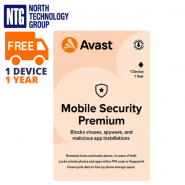 Avast Mobile Security Premium antivīruss (Base) pamata licence 1 ierīcei 1 gadam (1 Device / 1 Year) (jauna licence, nav atjaunojums)	