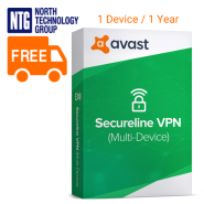 Avast SecureLine VPN (Virtual Private Network) pamata licence 1 ierīcei / 1 gadam (1 Device/1 Year) (jauna licence, nav atjaunojums)