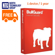 BullGuard Internet Security antivīruss (Base) pamata licence 1 datoram 1 gadam (1 PC/ 1 Year) (jauna licence, nav atjaunojums)