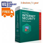 Kaspersky Internet Security Multi-Device pamata licence (Base) 3 ierīcēm 1 gadam (3 PC/1 Year) (jauna licence, nav atjaunojums)