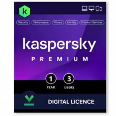 Kaspersky Premium 3 Devices 1 Year ESD Licence Multilanguage, digital licence to download the software