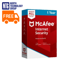 McAfee Internet Security Unlimited antivīruss pamata licence (Base) neierobežotam Windows/Mac/iOS/Android ierīču skaitam 1 gadam (Unlimited devices / 1 year) (jauna licence, nav atjaunojums)