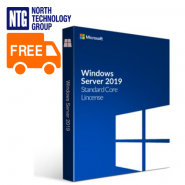 Microsoft Server 2019 Standard 2 Licenses CoreLic Open NL (No Level)
