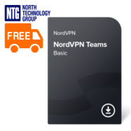 NordVPN Teams Basic (Virtual Private Network) pamata licence 6 ierīcēm / 1 gadam (6 Devices/1 Year) (jauna licence, nav atjaunojums)