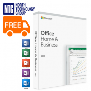 Microsoft Office 2019 Home & Business (Office 2019 Home and Business) 1 PC ESD 32/64 bit