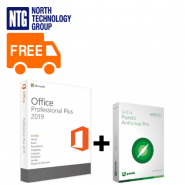 Microsoft Office 2019 Professional Plus 1 PC ESD 32/64 bit + Panda Antivirus Pro (Base)
