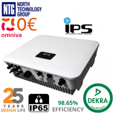 IPS IPSPV33-ONGI05KTSI 5KW 3x400V, 7.3A, 98.65%, IP65 On-Grid Solar Inverter