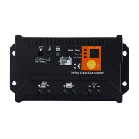 Azo Digital SOL-20S PWM 20A 12V (32V) 24V (50V) Solar Battery Charge Controller for AGM, Gel, Deep Discharge Cycle Batteries