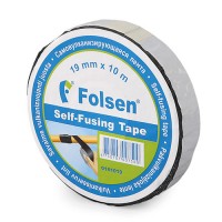 Folsen self-fusing tape 19mm x 10m, black