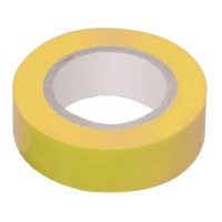 Electrical tape IEK 0.13 x 15mm, 10m, yellow