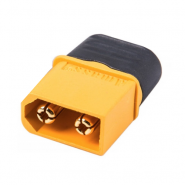 Amass XT90I-M 40A 500V Male Battery Connector Plug for LiPo or NiMH batteries