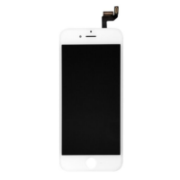 LCD displejs (stikls, ekrāns) un digitalizators iPhone 6, kopija, A kvalitāte, balts