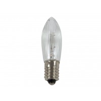 Replacement bulb 34V 3W C6 E10 for electric Christmas chandelier