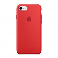 iPhone 7/8 silicone case for smartphone (red)
