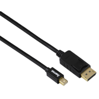 Hama mini Ultra HD DisplayPort to DisplayPort 4K 60Hz gold-plated adaptera kabelis, 1.8m 