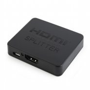 Cablexpert HDMI Male to 2x HDMI Female adapteris, splitter, sadālītajs uz 2 portiem, melns, DSP-2PH4-03