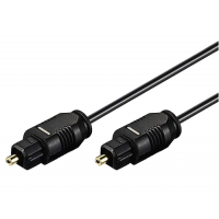 Goobay 50447 ODT Toslink Plug Audio Optical Male to Male Cable Øcable: 2.2mm, optiskais audio kabelis 2m