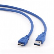 Gembird USB 3.0 - Micro BM kabelis 3m (zils)