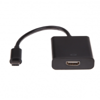 Gembird USB-C Type C Male - HDMI Female  A-CM-HDMIF-01 Cable 15cm, kabelis 0.15m