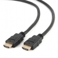 Gembird High speed HDMI - HDMI kabelis ar tīkla pieslēgumu 0.5m (melns)