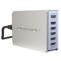 Nitecore UA66Q 6-Port 68W QC 3.0 USB Desktop Quick Charge Adapter