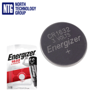 Energizer CR1632, 3V 130mAh lithium battery 1pcs.
