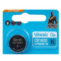 Vinnic CR1620 / DL1620/ ECR1620 3V 70mAh litija elektronikas (electronics) baterija 1 gab.