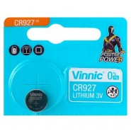 Vinnic CR927 DL927 ECR927 5011LC 3V 30mAh Lithium Battery, litija baterija 1 gab. (Derīguma termiņš 2025-10)