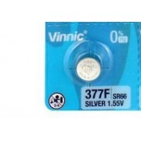 Vinnic 377 376 SR66 SR626SW SG4 G4 AG4 1.55V 17mAh Silver Oxide Watch Battery, sudraba oksīda pulksteņa baterija 1 gab.