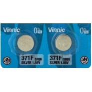 Vinnic 371F SR69 371 SR920SW AG6 SG6 1.55V 23mAh Silver Oxide Watch Batteries, pulksteņa baterijas 2 gab.