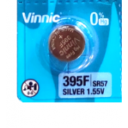 Vinnic 395F / SR57 / 395 / SR927SW / SG7 1.55V 17mAh Silver Oxide pulksteņa baterija 1 gab. (Derīguma termiņš 2025-04)