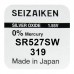 Seizaiken SEIKO 319, SR527SW, 1.55V watch battery, made in Japan