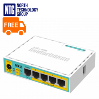 Mikrotik hEX PoE lite USB 2.0, 650MHz CPU, 64MB RAM, 5xEthernet with PoE output for five ports, router