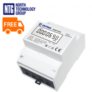 Digital three-phase meter SDM72DR-MID with current load display and day counting function, resettable